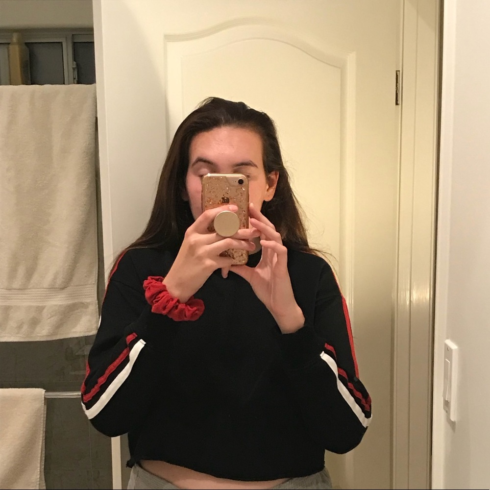 Black sweater